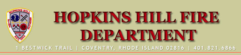 Hopkins Hill Fire Department, RI Firefighter Jobs