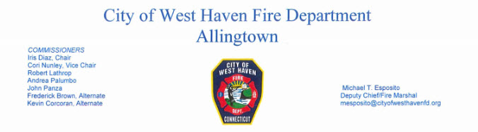 West Haven, Allingtown Fire Department, CT Firefighter Jobs